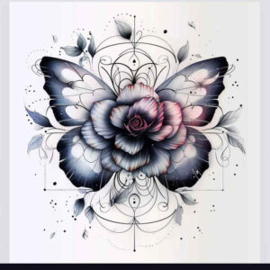 butterflies-moths-dragonflies tattoo design ideas gentle angle nature-inspired represents courage
