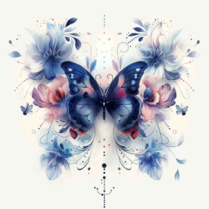 butterflies-moths-dragonflies tattoo design ideas celestial petite stands for strength