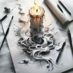 candle-illumination-deep-shadows-for-palm – tattoo design ideas free ai generated – Gallery: candles-inkby-ai