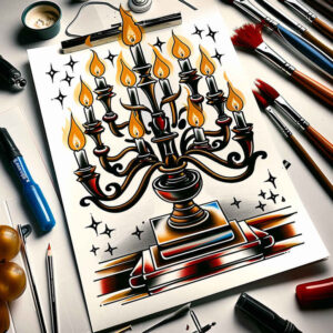 candlelight-meditation-inner-glow-for-ribs – tattoo design ideas free ai generated – Gallery: candles-inkby-ai