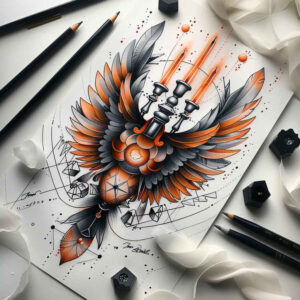 prayer-candle-subtle-gradients-for-arm – tattoo design ideas free ai generated – Gallery: candles-inkby-ai