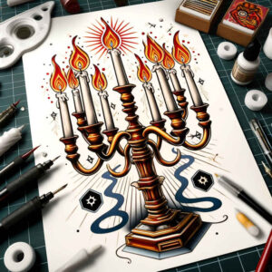 candles tattoo design ideas Realism soft contrast soft edges represents strength