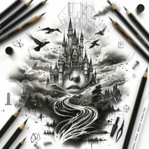 castles tattoo design ideas dreamlike moats embodying perseverance