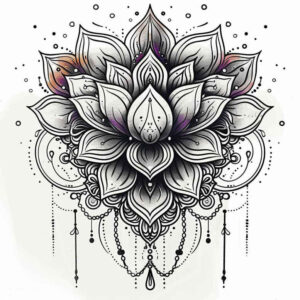 chain-and-charm – tattoo design ideas free ai generated – refined-ink – for-side – Gallery: chains-inkby-ai
