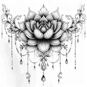 gold-chain-unadorned-for-hand – tattoo design ideas free ai generated – Gallery: chains-inkby-ai