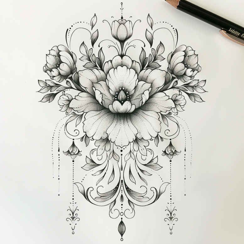 chain – tattoo design ideas free ai generated – compact – for-arm – Gallery: chains-inkby-ai