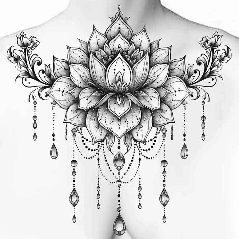 chain – tattoo design ideas free ai generated – minimalist – for-arm – Gallery: chains-inkby-ai
