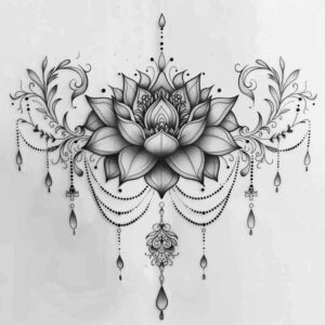 chain – tattoo design ideas free ai generated – minimalist – for-arm – Gallery: chains-inkby-ai