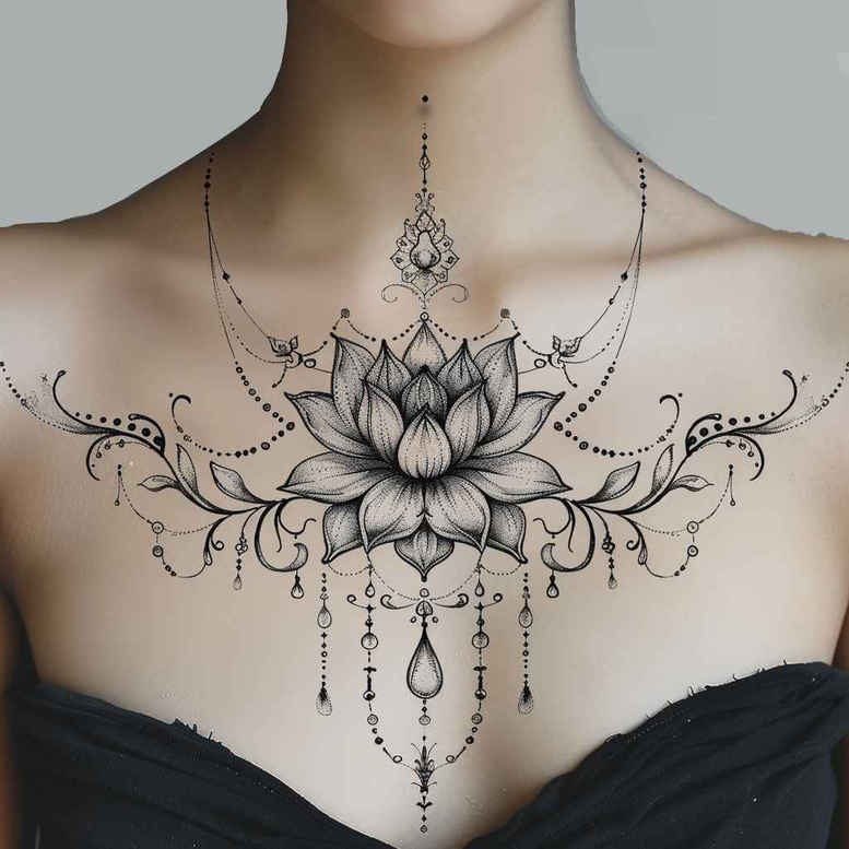 chain – tattoo design ideas free ai generated – minimalist – for-arm – Gallery: chains-inkby-ai