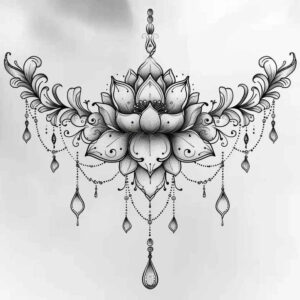 chain – tattoo design ideas free ai generated – minimalist – for-arm – Gallery: chains-inkby-ai