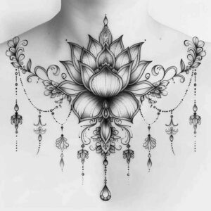 chain – tattoo design ideas free ai generated – minimalist – for-arm – Gallery: chains-inkby-ai
