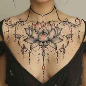 chain – tattoo design ideas free ai generated – minimalist – for-arm – Gallery: chains-inkby-ai