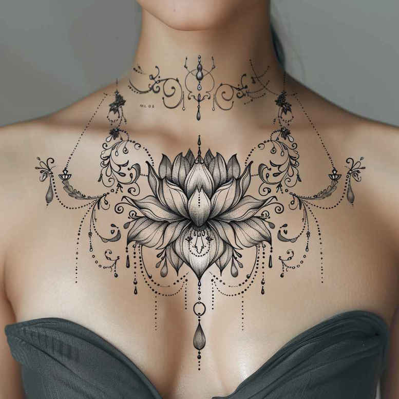 chain – tattoo design ideas free ai generated – minimalist – for-arm – Gallery: chains-inkby-ai