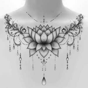 chain – tattoo design ideas free ai generated – neotraditional-contoured-forms – for-arm – Gallery: chains-inkby-ai