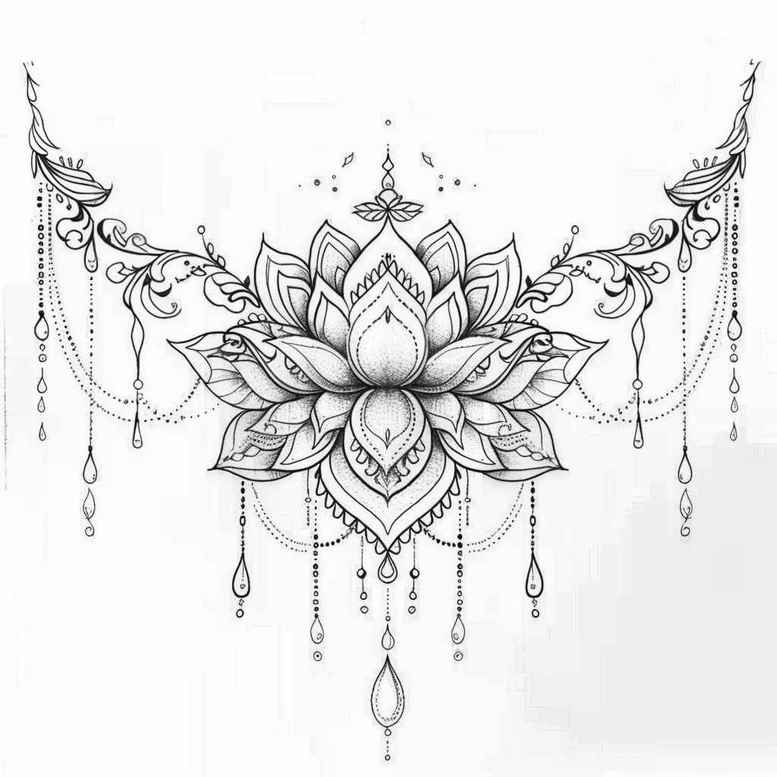 chain – tattoo design ideas free ai generated – neotraditional-precise-lines – for-arm – Gallery: chains-inkby-ai