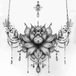 chain – tattoo design ideas free ai generated – neotraditional-structured-design – for-arm – Gallery: chains-inkby-ai