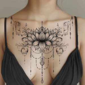 chain – tattoo design ideas free ai generated – realism-illusion-of-depth – for-arm – Gallery: chains-inkby-ai
