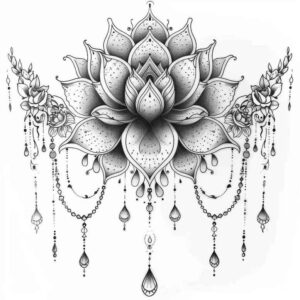 chain – tattoo design ideas free ai generated – realism-moist-effect – for-arm – Gallery: chains-inkby-ai