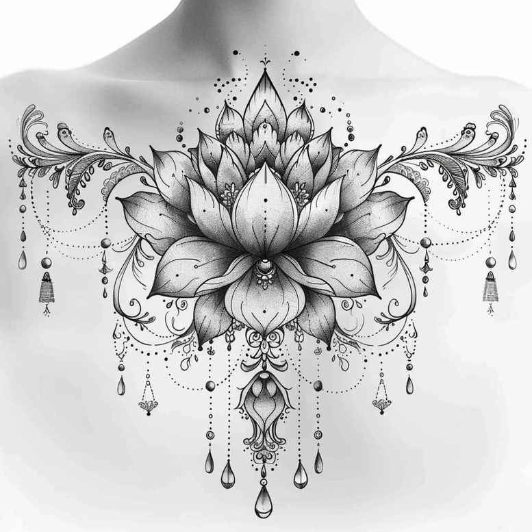 chain – tattoo design ideas free ai generated – realism-moist-gloss – for-arm – Gallery: chains-inkby-ai