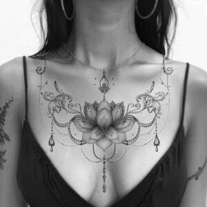 chain – tattoo design ideas free ai generated – realism-textured-light – for-arm – Gallery: chains-inkby-ai