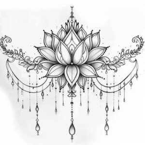 chain – tattoo design ideas free ai generated – surrealism-blurred-edges – for-arm – Gallery: chains-inkby-ai