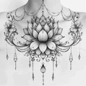 chain – tattoo design ideas free ai generated – surrealism-illusionary – for-arm – Gallery: chains-inkby-ai