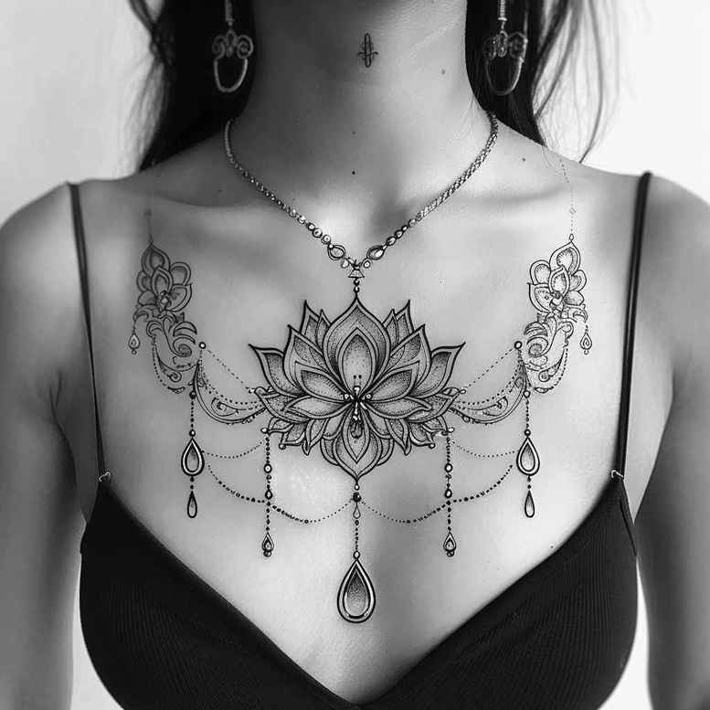 chain – tattoo design ideas free ai generated – surrealism-phantom-shadows – for-arm – Gallery: chains-inkby-ai