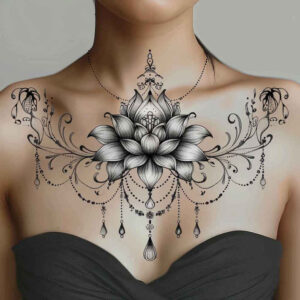 chain – tattoo design ideas free ai generated – unadorned – for-lower-back – Gallery: chains-inkby-ai