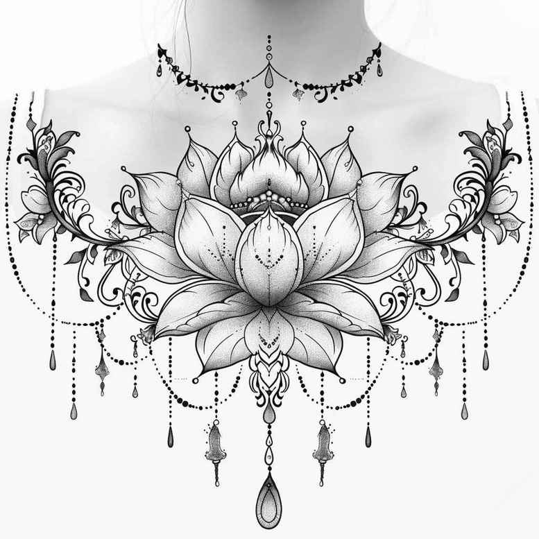 delicate-bracelet-empty-space-for-spine – tattoo design ideas free ai generated – Gallery: chains-inkby-ai