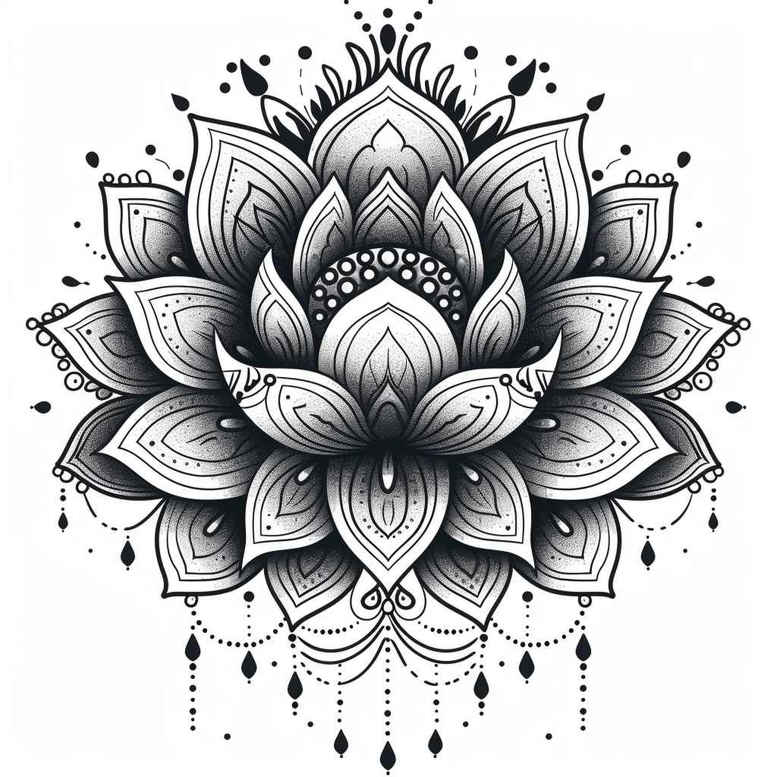stylized-chain-abstract-for-neck – tattoo design ideas free ai generated – Gallery: chains-inkby-ai