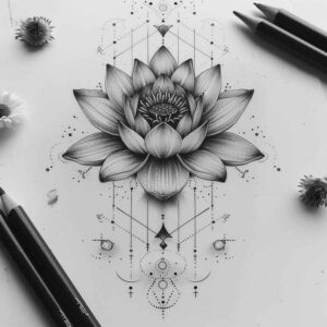 chain-with-pendant – tattoo design ideas free ai generated – realism-depth-realism – for-back – Gallery: chains-inkby-ai