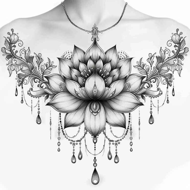 delicate-band-iconic-for-triceps – tattoo design ideas free ai generated – Gallery: chains-inkby-ai