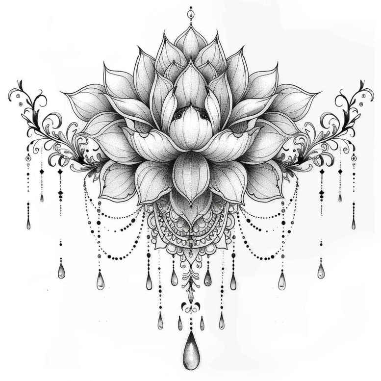 delicate-chain-pure-design-for-neck – tattoo design ideas free ai generated – Gallery: chains-inkby-ai
