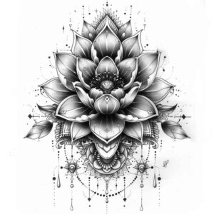 stylized-chain-no-shading-for-upper-shoulder – tattoo design ideas free ai generated – Gallery: chains-inkby-ai