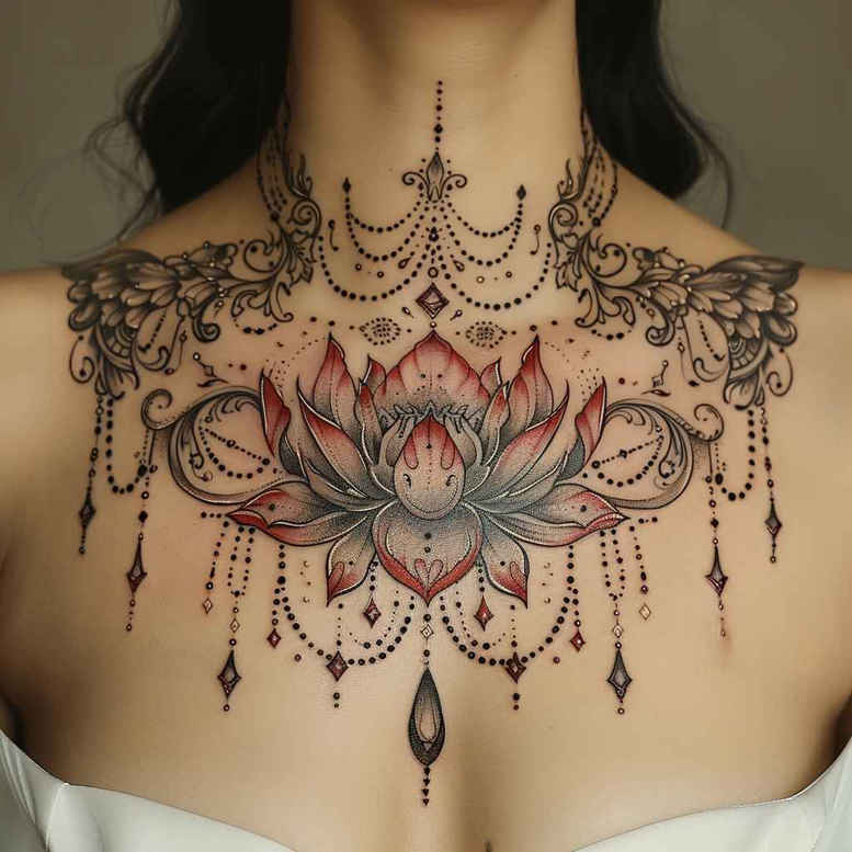 linked-jewelry-clean-lines-for-elbow – tattoo design ideas free ai generated – Gallery: chains-inkby-ai
