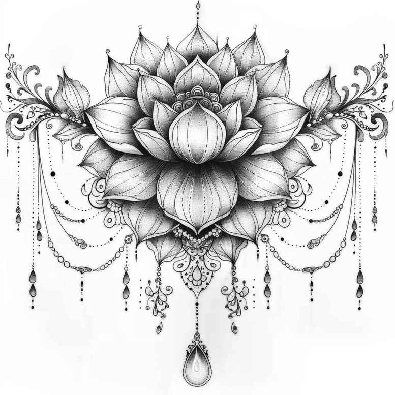 thin-links-unembellished-for-stomach – tattoo design ideas free ai generated – Gallery: chains-inkby-ai