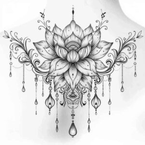 chain-pattern-modest-for-lower-leg – tattoo design ideas free ai generated – Gallery: chains-inkby-ai