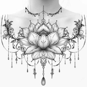 bracelet-tattoo-tiny-detail-for-full-back – tattoo design ideas free ai generated – Gallery: chains-inkby-ai