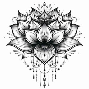 chain-with-pendant-tiny-motif-for-heel – tattoo design ideas free ai generated – Gallery: chains-inkby-ai