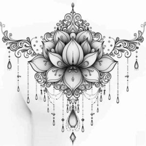 tattoo-bracelet-pinprick-for-hip – tattoo design ideas free ai generated – Gallery: chains-inkby-ai