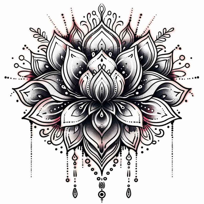 chains tattoo design ideas ultra-thin chainmail pattern for side torso