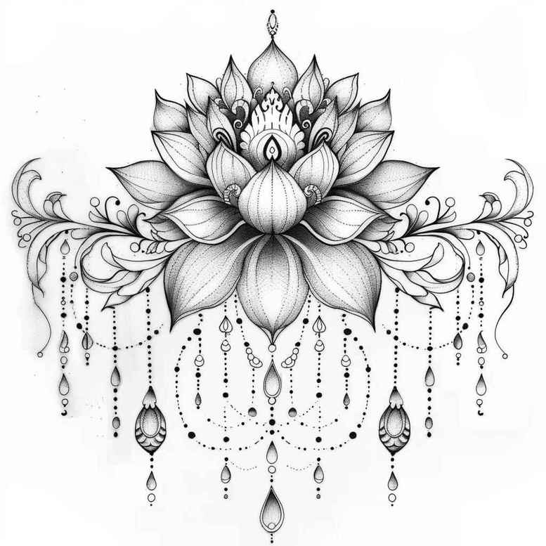 chains tattoo design ideas essential lines decorative chains for lower chest