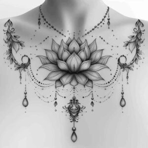 chains tattoo design ideas discreet intricate loops shows strength