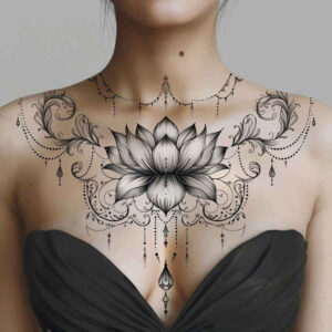 chains tattoo design ideas uncluttered layered design shows courage