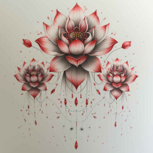 chains tattoo design ideas ultra-thin layered metal stands for endurance