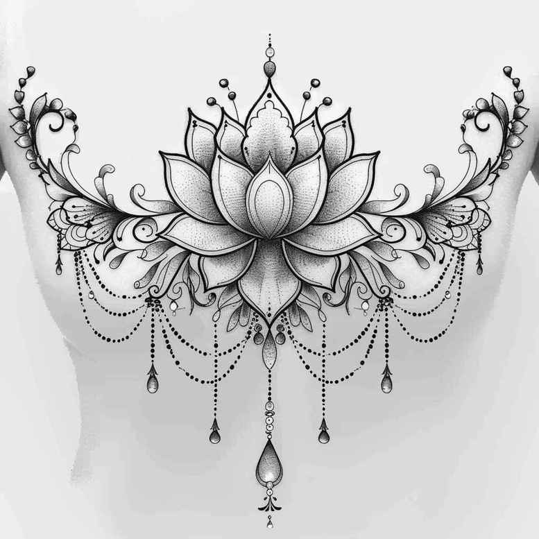 chains tattoo design ideas pure design ornamental chains represents determination