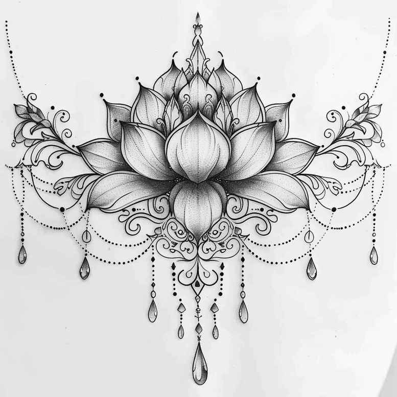 chains tattoo design ideas essential protective symbolism for shoulder blade