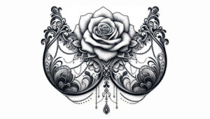 chains tattoo design ideas gentle angle rugged metal for lower leg