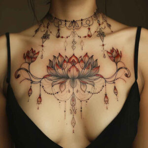 chains tattoo design ideas micro symbol rugged metal symbol of courage