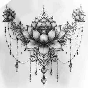 chains tattoo design ideas crisp outline symbolic binding for palm